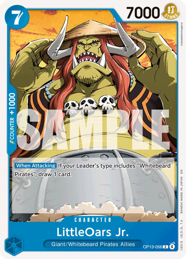 LittleOars Jr. - onepiece TCG Card
