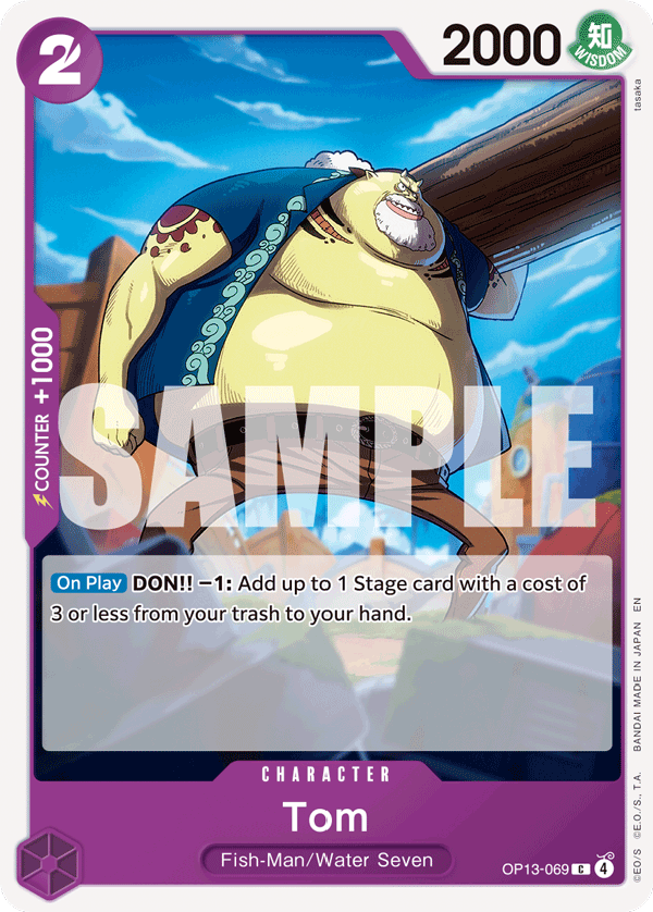 Tom - onepiece TCG Card