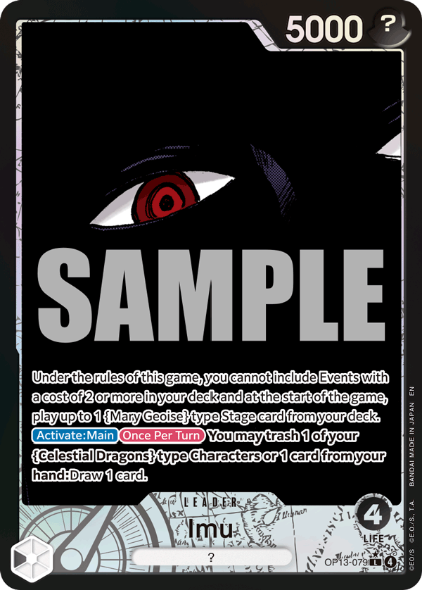 Imu - onepiece TCG Card