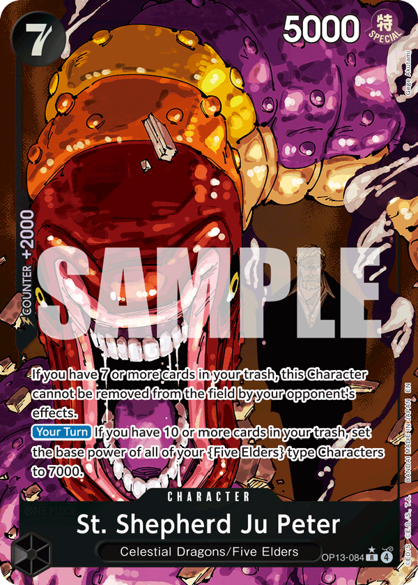 St. Shepherd Ju Peter - onepiece TCG Card