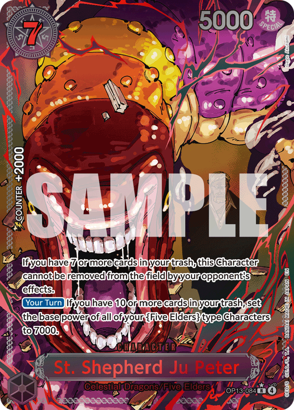 St. Shepherd Ju Peter - onepiece TCG Card