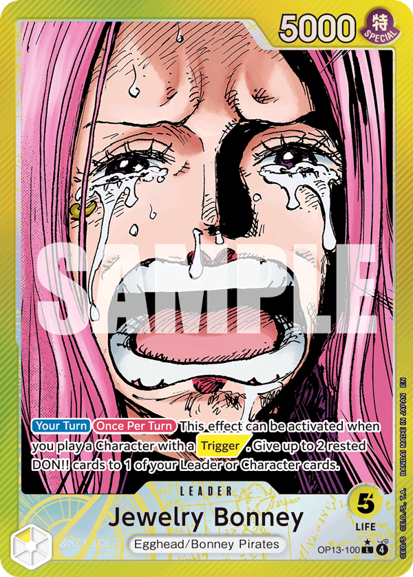 Jewelry Bonney - onepiece TCG Card