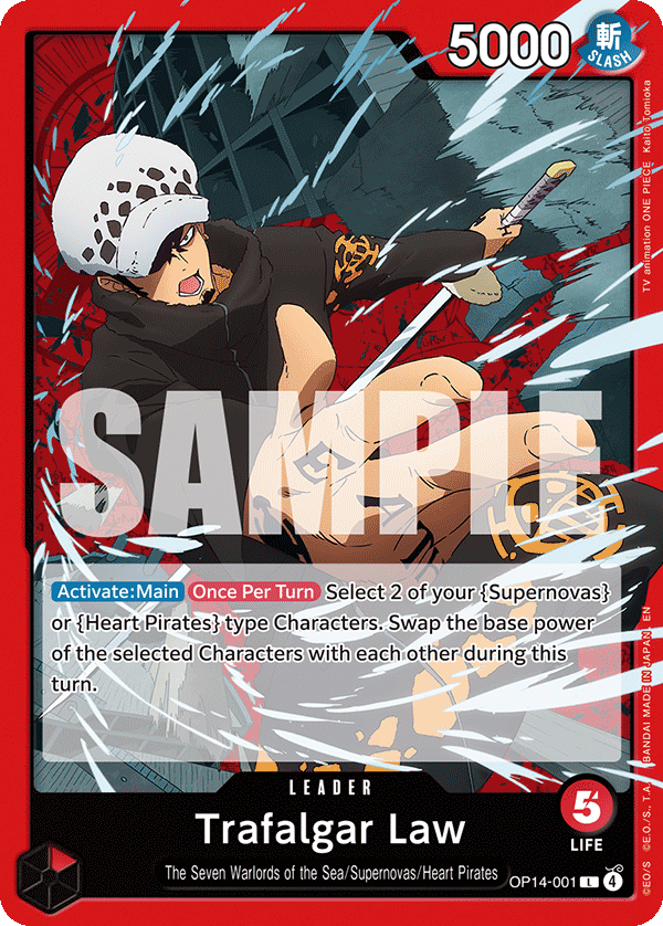 Trafalgar Law - onepiece TCG Card