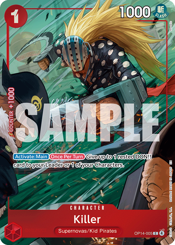 Killer - onepiece TCG Card