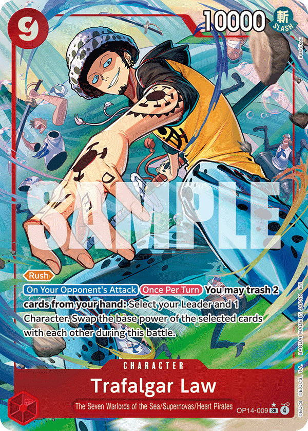 Trafalgar Law - onepiece TCG Card