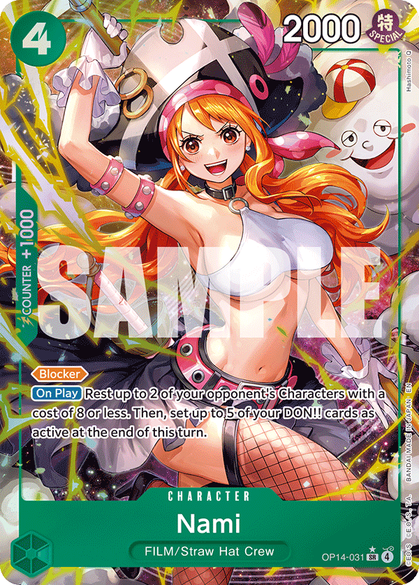 Nami - onepiece TCG Card