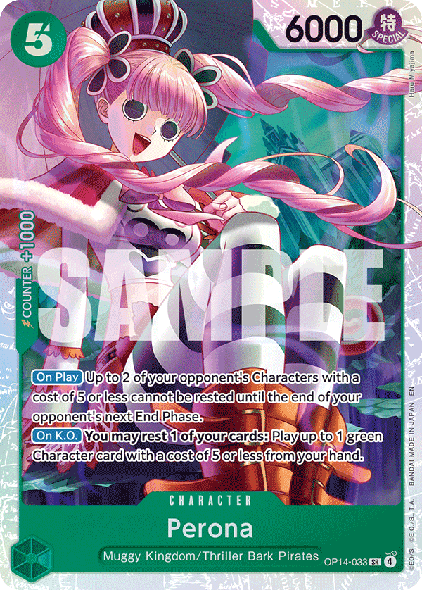 Perona - onepiece TCG Card