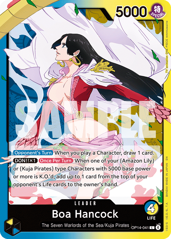 Boa Hancock - onepiece TCG Card