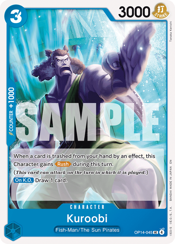 Kuroobi - onepiece TCG Card