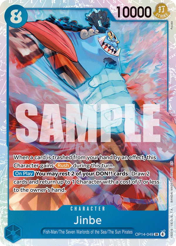 Jinbe - onepiece TCG Card