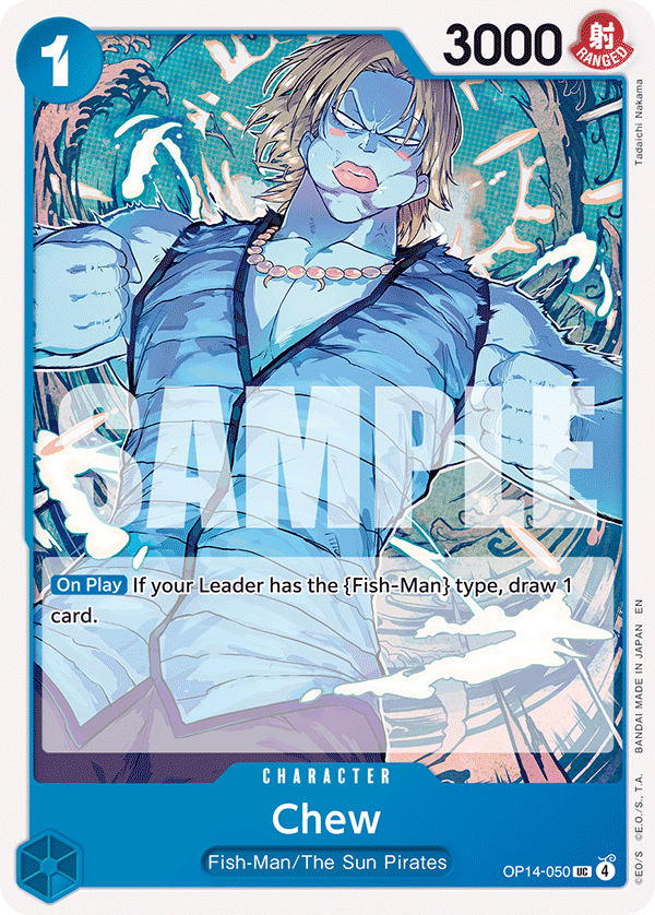 Chew - onepiece TCG Card