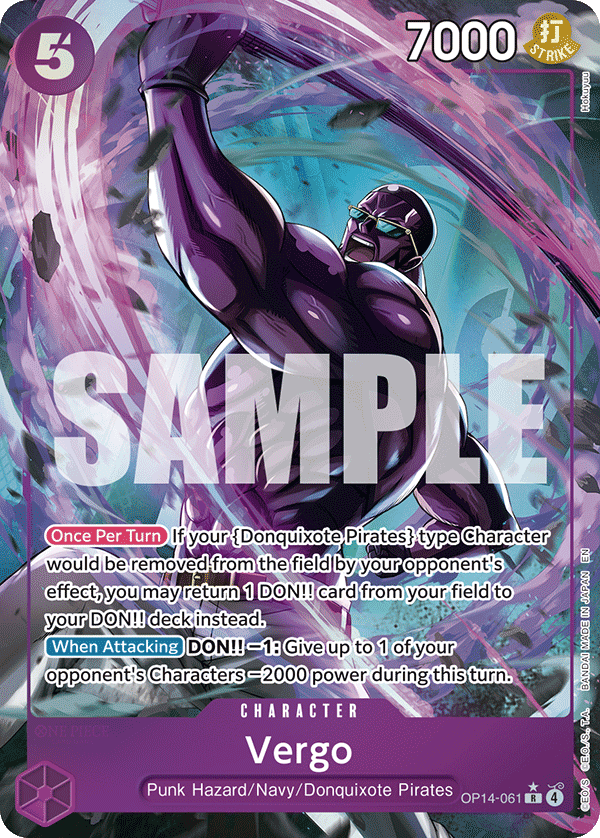 Vergo - onepiece TCG Card