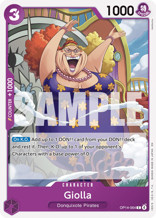 Giolla - onepiece TCG Card