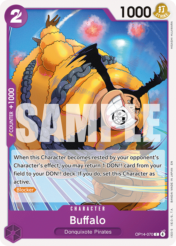 Buffalo - onepiece TCG Card