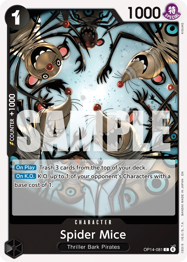 Spider Mice - onepiece TCG Card
