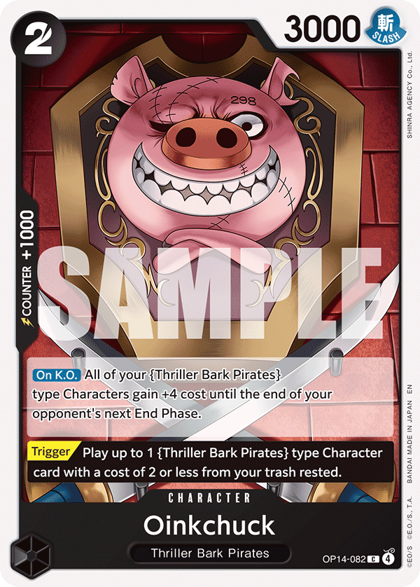 Oinkchuck - onepiece TCG Card