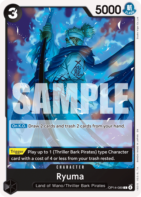 Ryuma - onepiece TCG Card
