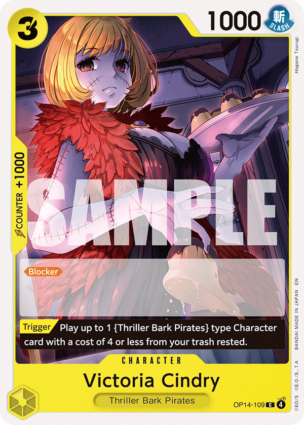 Victoria Cindry - onepiece TCG Card