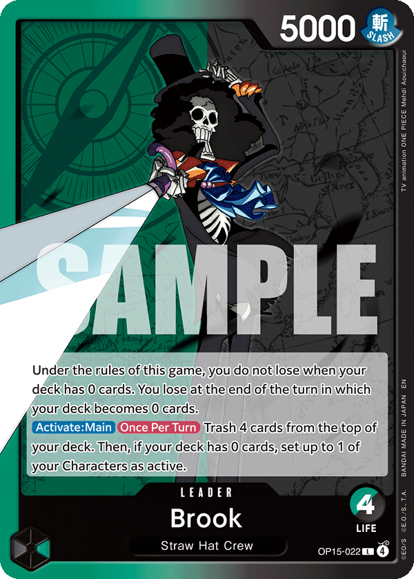Brook - onepiece TCG Card
