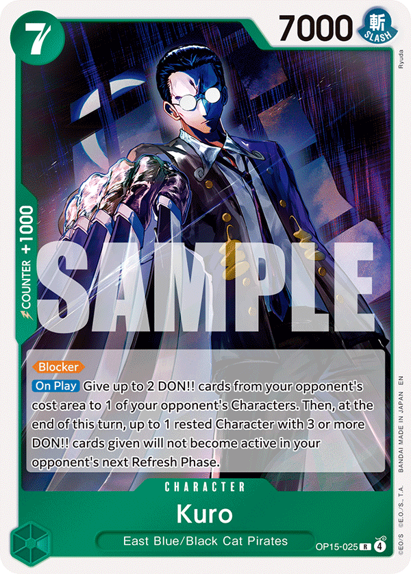 Kuro - onepiece TCG Card