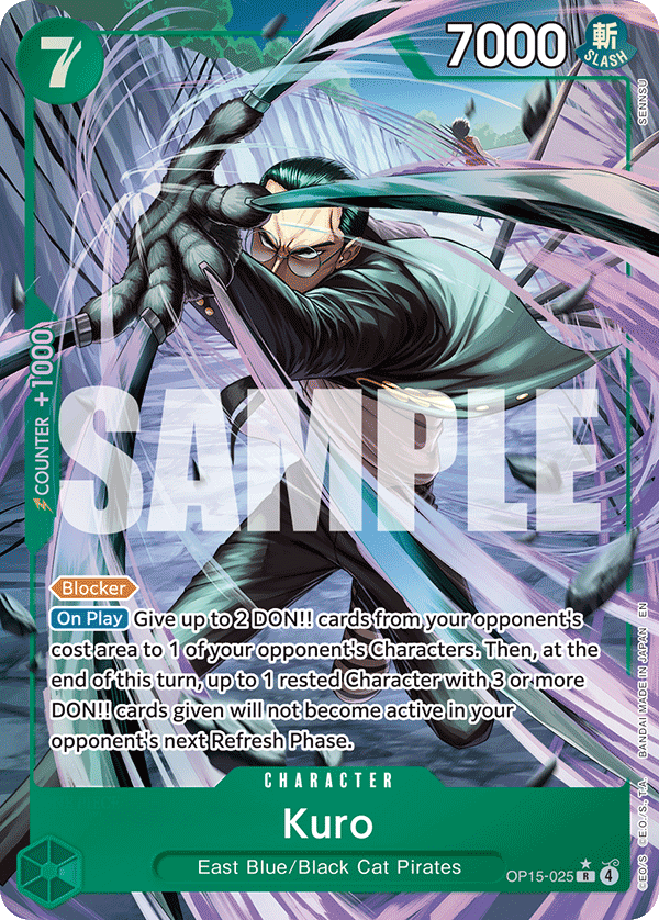 Kuro - onepiece TCG Card