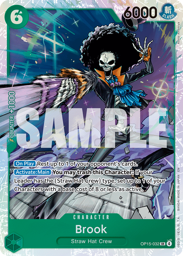 Brook - onepiece TCG Card