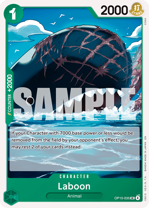 Laboon - onepiece TCG Card