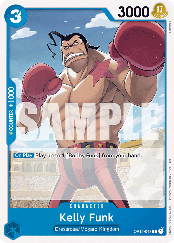 Kelly Funk - onepiece TCG Card