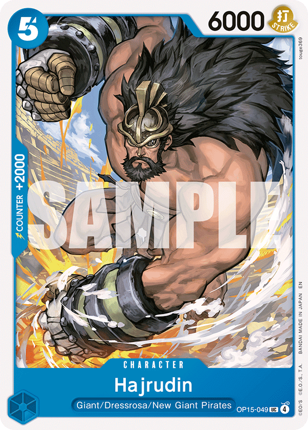 Hajrudin - onepiece TCG Card