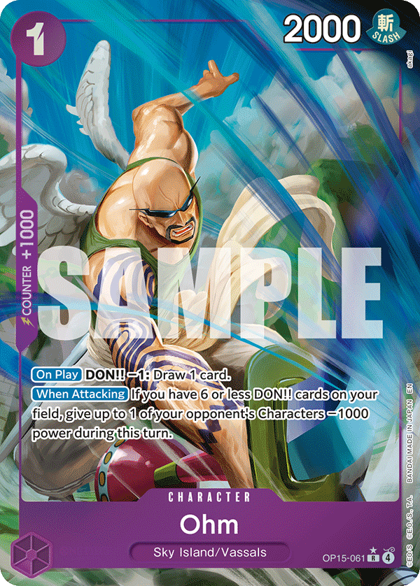 Ohm - onepiece TCG Card