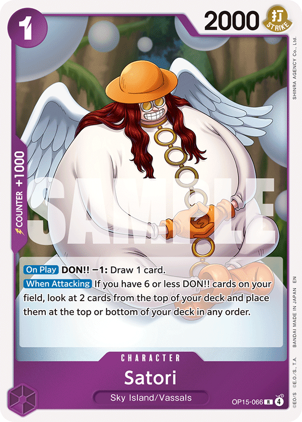 Satori - onepiece TCG Card