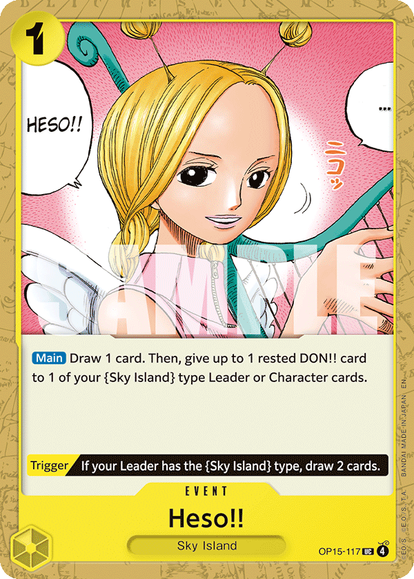 Heso!! - onepiece TCG Card