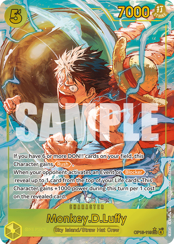 Monkey.D.Luffy - onepiece TCG Card