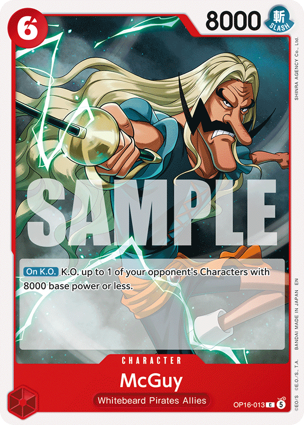 McGuy - onepiece TCG Card