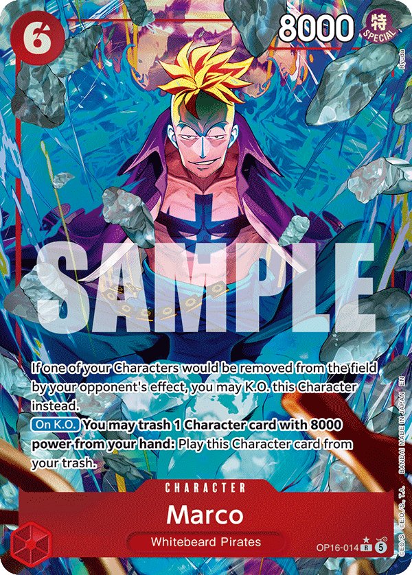 Marco - onepiece TCG Card
