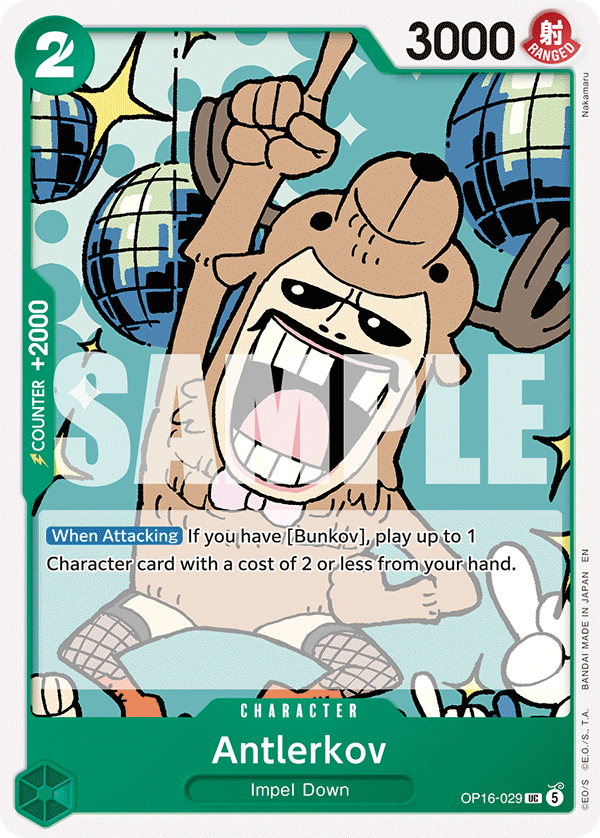 Antlerkov - onepiece TCG Card