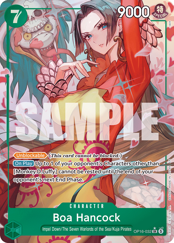 Boa Hancock - onepiece TCG Card