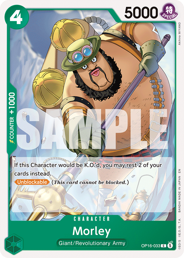 Morley - onepiece TCG Card