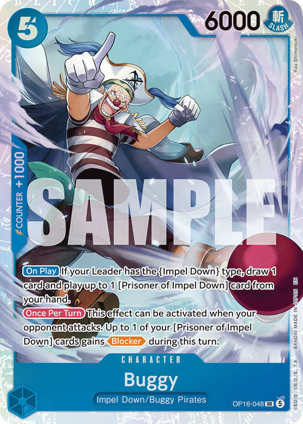 Buggy - onepiece TCG Card