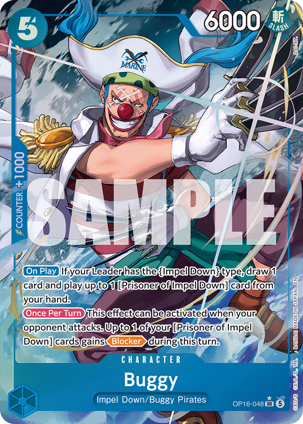 Buggy - onepiece TCG Card