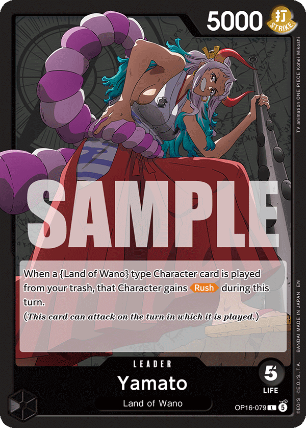 Yamato - onepiece TCG Card