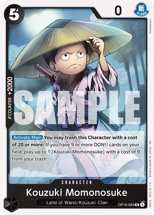 Kouzuki Momonosuke - onepiece TCG Card
