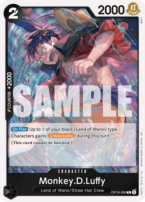 Monkey.D.Luffy - onepiece TCG Card