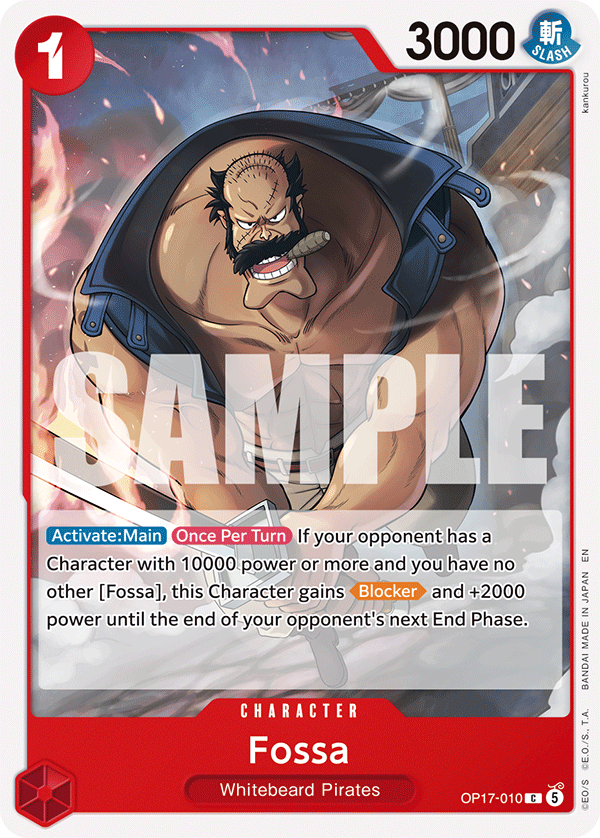 Fossa - onepiece TCG Card