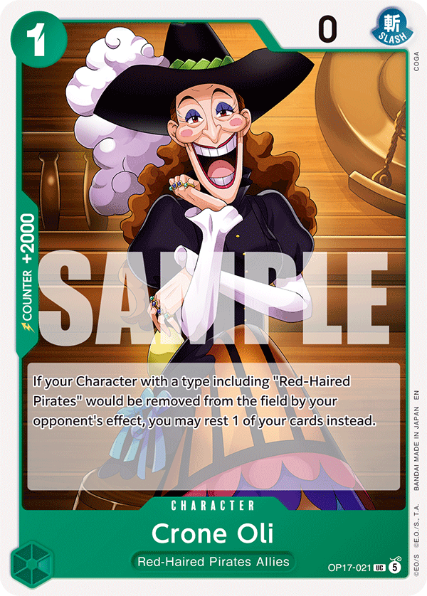 Crone Oli - onepiece TCG Card