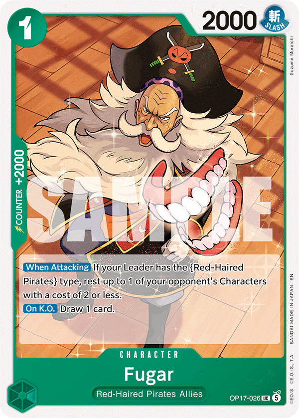 Fugar - onepiece TCG Card