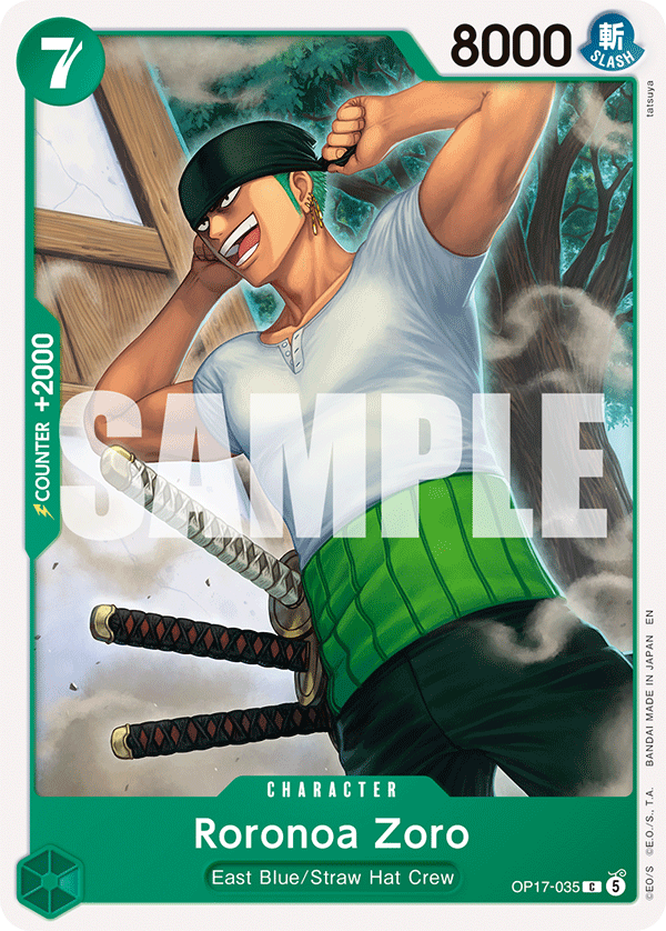 Roronoa Zoro - onepiece TCG Card