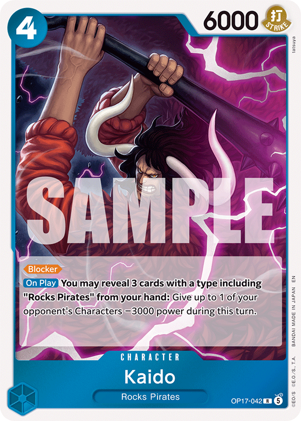 Kaido - onepiece TCG Card