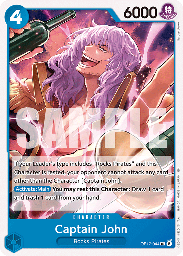 Captain John - onepiece TCG Card