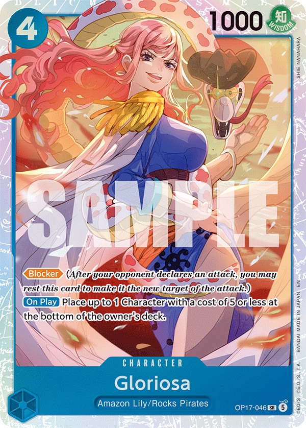 Gloriosa - onepiece TCG Card